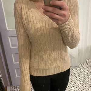 Like New Jcrew Merino Wool V Neck Sweater